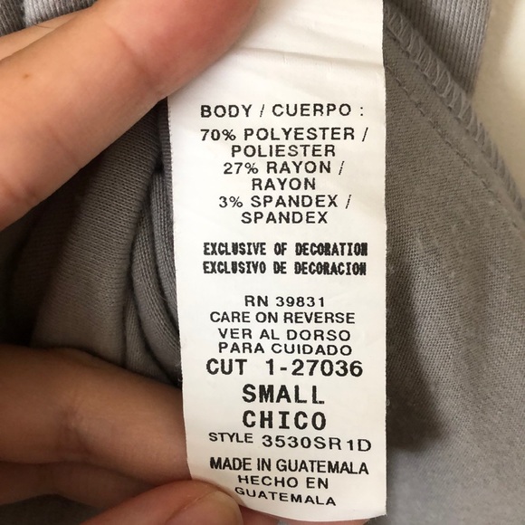 Sequin Hearts Grey Dress with Sequins - Picture 6 of 6